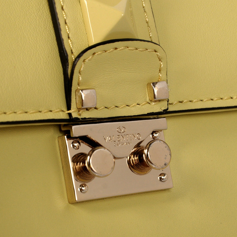 2014 Valentino Garavani shoulder bag 1915 yellow on sale - Click Image to Close